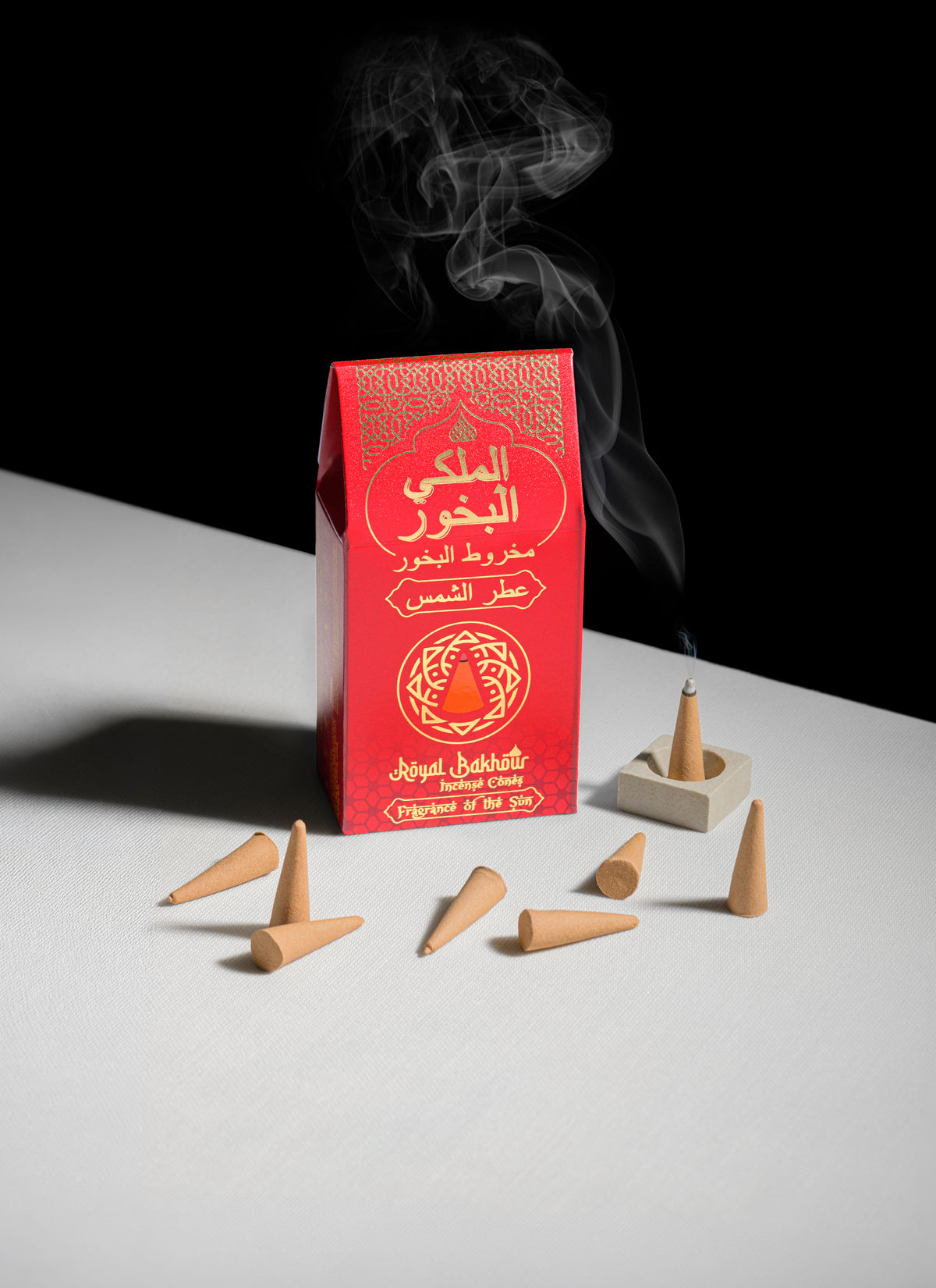 Royal Bakhour Fragrance of the Sun Incense Cones – 30 Pieces product image 3