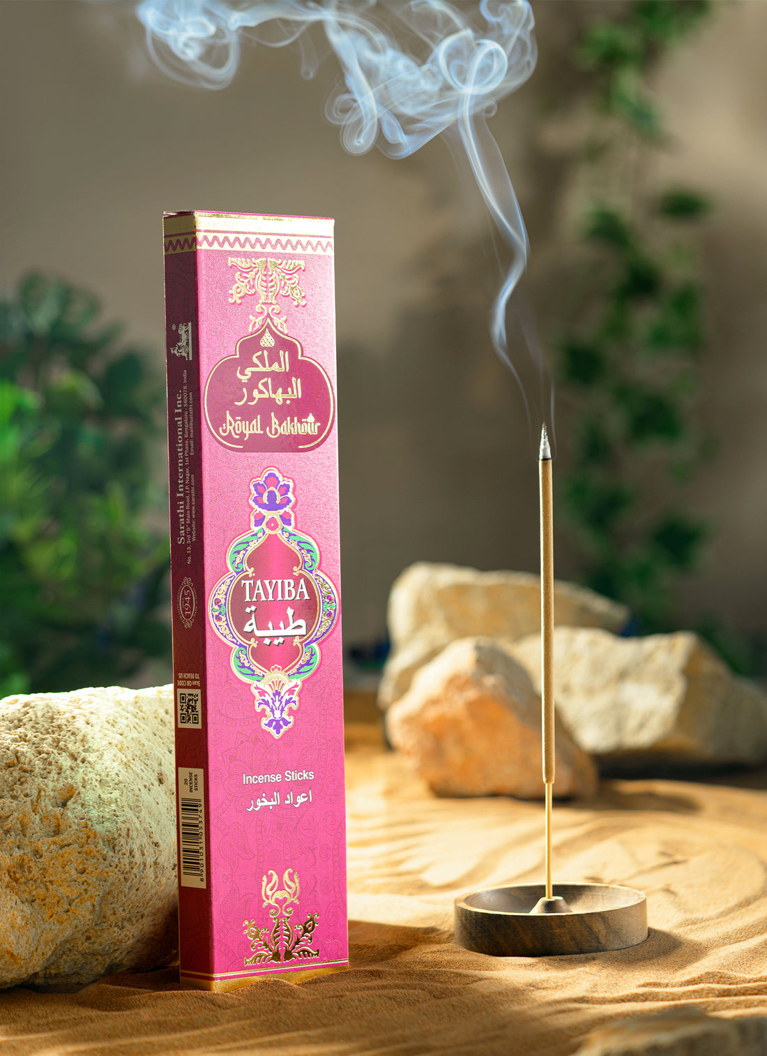 Royal Bakhour Tayiba Arabian Scents Incense Sticks – 20 Pieces