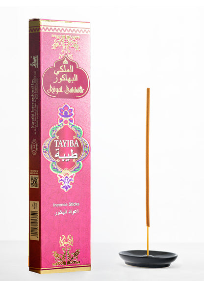 Royal Bakhour Tayiba Arabian Scents Incense Sticks – 20 Pieces