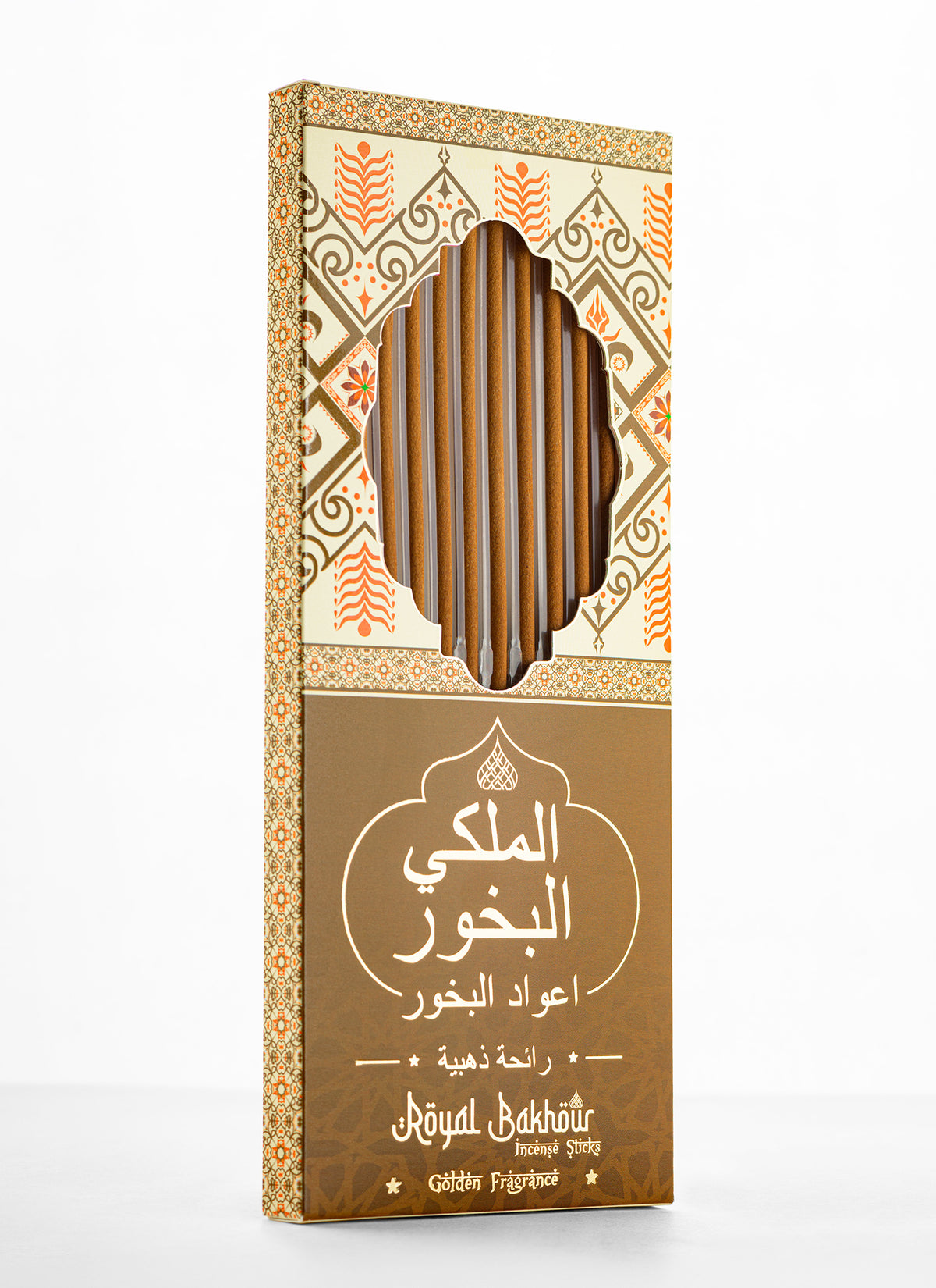Royal Bakhour The Golden Fragrance Premium Incense Sticks – 12 Pieces