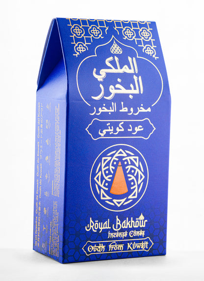 Royal Bakhour Oudh from Kuwait Incense Cones – 30 Pieces
