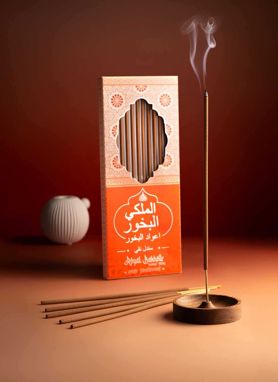 Royal Bakhour Oudh Sandalwood Premium Incense Sticks – 12 Pieces product image 3